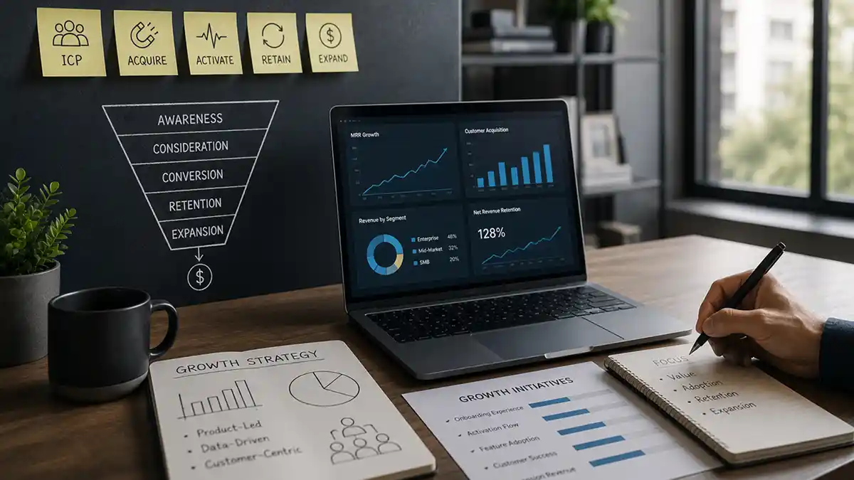 The B2B SaaS Growth Playbook That Actually Works in 2025
