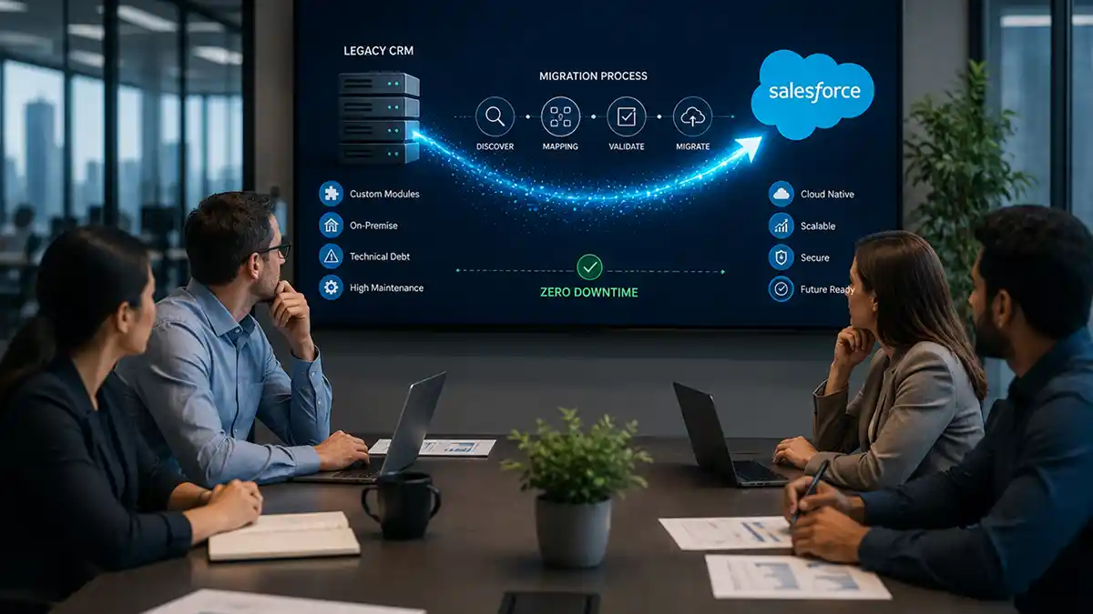 How We Migrated a $50M Enterprise CRM to Salesforce Without a Single Hour of Downtime
