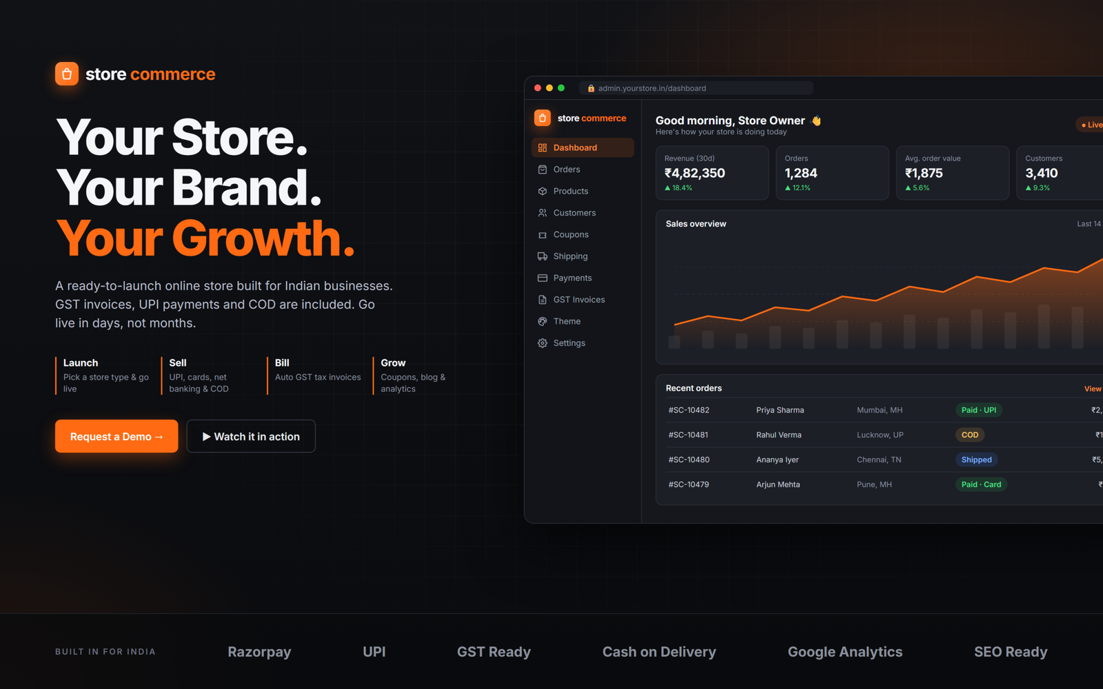 Store Commerce screenshot